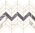 Mozaika cienna Bonella white 298 x 246 Mat [DOMINO]