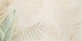 Obraz gresowy - dekoracja ścienna dedykowana do kolekcji podłogowej Element 4 Alabaster Shine leaves B 1198 x 598 Mat [DOMINO]