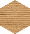 Flare wood hex 125 x 110 Mat [DOMINO]