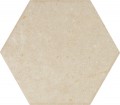 P�ytki �cienne Bihara beige hex 125 x 110 Mat [DOMINO]