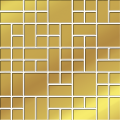 Gold glass mosaic 25x25 [Ceramika BIANCA]