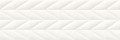 French Braid White Structure 29 x 89 matowa NT036-001-1 [OPOCZNO]