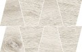 Prime White Mosaic Trapeze bia�y 19 x 30,6 matowa	struktura	OD498-078 [OPOCZNO]
