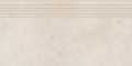 SMOOTH ROCKSTONE WHITE STEPTREAD MATT RECT 29,8X59,8 G1 ND1518-057 [OPOCZNO]