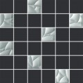Esten Silver/grafit Mozaika Cięta K.4,8X4,8 29,8x29,8 Grafitowy [PARADYŻ]