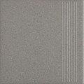 Bazo Grys Stopnica Prosta Gres S�l-Pieprz Mat. 30x30 Szary [PARADY�]