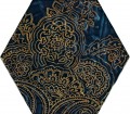 Urban Colours Blue Inserto Szklane Heksagon B 19,8x17,1 struktura [PARADY�]