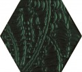 Urban Colours Green Inserto Szklane Heksagon 19,8x17,1 struktura [PARADY]