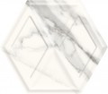 Morning Bianco Heksagon Struktura Połysk 19,8x17,1 struktura [PARADYŻ]