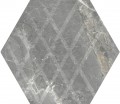 Marvelstone Light Grey Heksagon Gres Szkl. Mat. 19,8x17,1 [PARADYŻ]