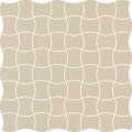 Modernizm Bianco Mozaika Prasowana K.3,6X4,4 30,86x30,86 [PARADY]
