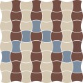 Modernizm Bianco Mozaika Prasowana K.3,6X4,4 Mix B 30,86x30,86 [PARADY]