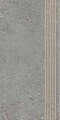 Authority Grey Stopnica Prosta Nacinana Mat. 29,8x59,8 [PARADY]