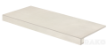EXTRA kszta�tka schodowa 40x80 ko�� s�oniowa DCF84720 g�adki , mat [RAKO]