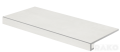 EXTRA kszta�tka schodowa 40x80 bia�a DCF84722 g�adki , mat [RAKO]