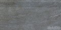 QUARZIT p�ytka schodowa 40x80 ciemnoszara DCP84738 g�adki , mat [RAKO]