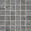 QUARZIT mozaika - set 30x30 cm 5x5 ciemnoszara DDM06738 mat , z reliefem [RAKO]
