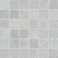 CEMENTO mozaika - set 30x30 cm 5x5 szara DDM06661 gadki-z reliefem, mat [RAKO]