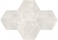 Stark White mosaic hexagon 28,3x40,8 Matowa [STARGRES]