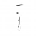 SHOWER TECHNOLOGY Podtynkowy termostatyczny elektroniczny zestaw prysznicowy SHOWER�TECHNOLOGY czarnym-matowy 09288551NM [TRES]