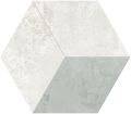 Torano hex 2 Mozaika gresowa 343x297 Lappato + Mat [TUBĄDZIN Monolith]