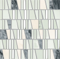 Drops stone white Mozaika ścienna 300 x 300 mm / 8 mm Mat + Połysk 30x30 [TUBĄDZIN]