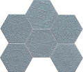 Lace graphite Mozaika ścienna 289x221 Mat [TUBĄDZIN]