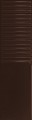 Groove brown 2 gloss STR P�ytka �cienna 298x78 Po�ysk [TUB�DZIN]